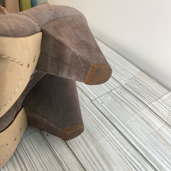 Splendid Neva Charcoal Suede Ankle Booties size 10 - Picture 9 of 12